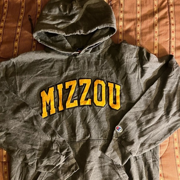 Champion Other - MIZZOU Champion Dark Gray Hoodie